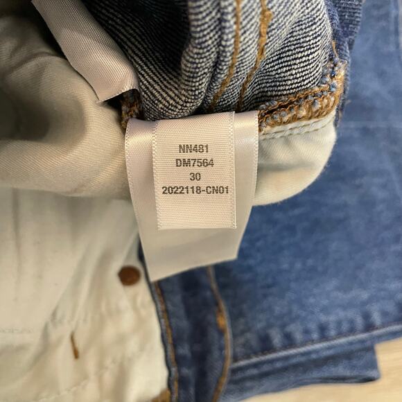 Madewell Perfect Vintage Flare Crop Jeans Women’s 30 High Rise Dark Wash - Picture 10 of 13